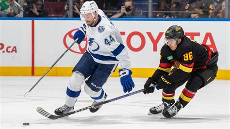 Boeser nets hat trick to tie for NHL goals lead and Canucks beat Lightning 4-1